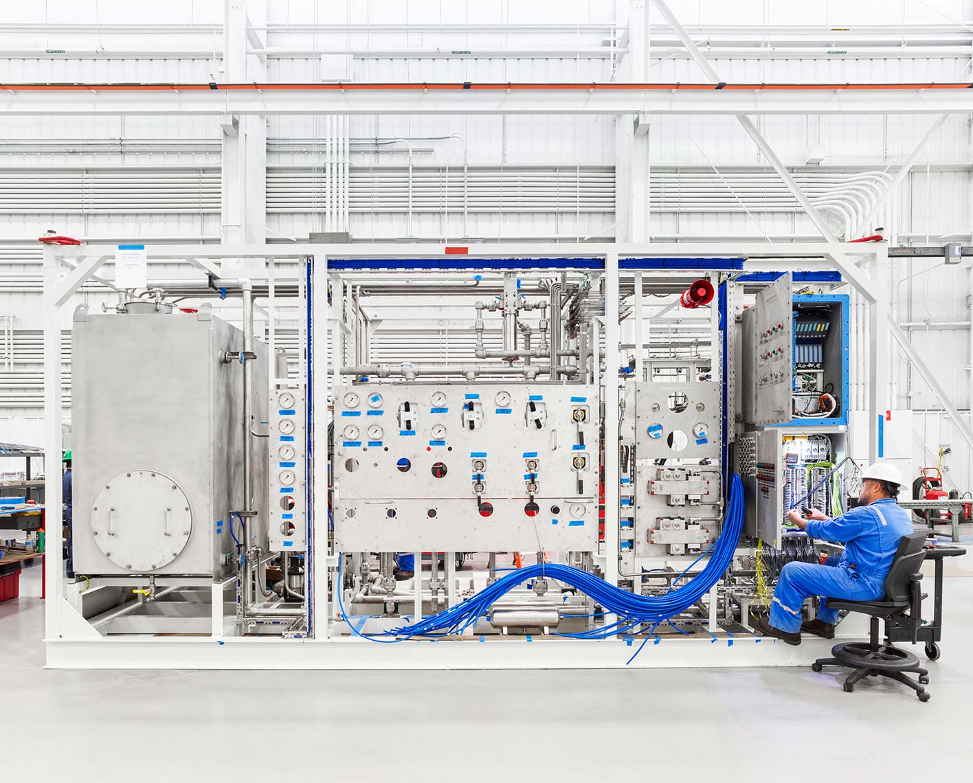 Worker in a Manufacturing Facility in Houston (Tier 1_ManufacturingFacility_Houston_AML_3175)